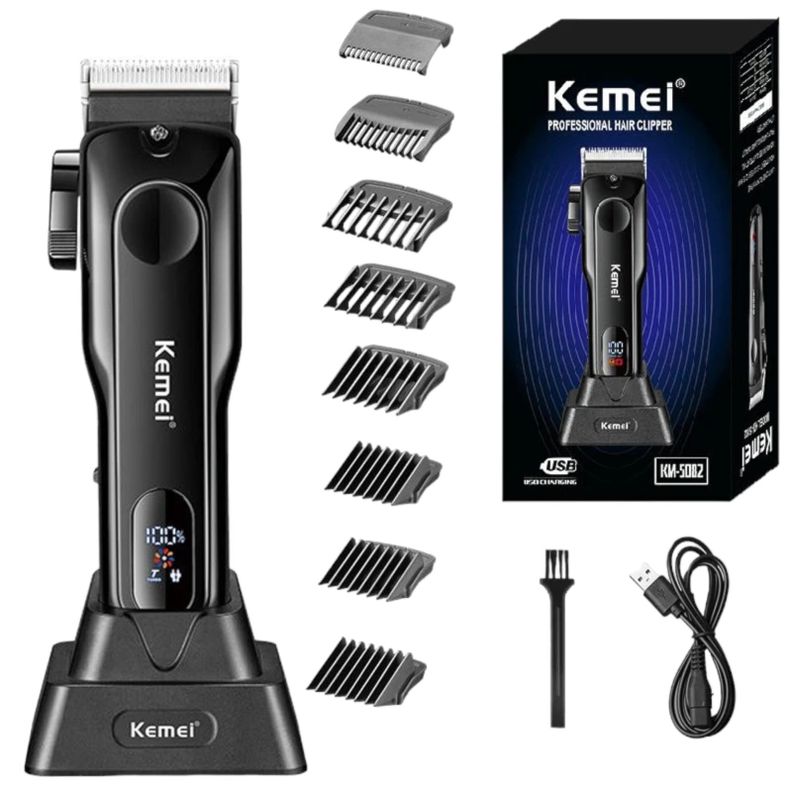 Cortadora De Pelo Eléctrica Kemei Profesional Km-5082-3