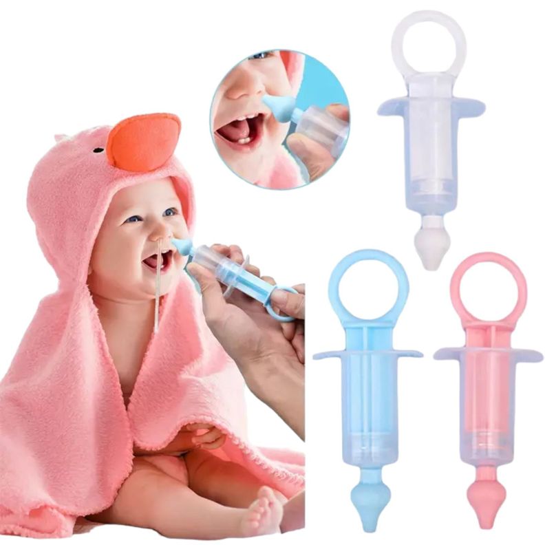 Limpiador Nasal Jeringa Para Mocos Lavado Aspirador Bebés-1