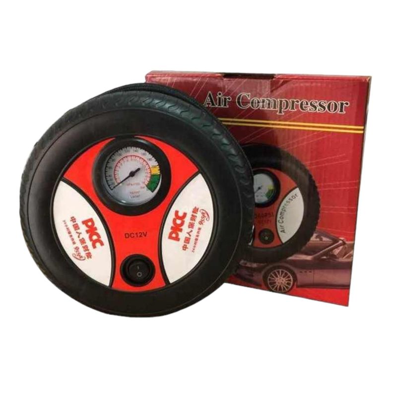 Inflador Compresor De Aire 12v Neumáticos Autos 260 Psi-0