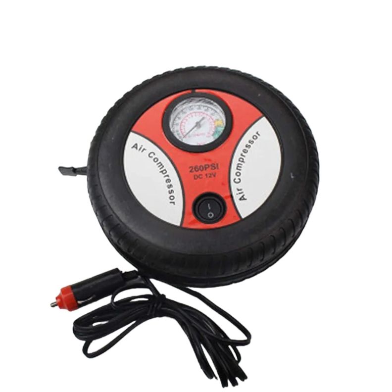 Inflador Compresor De Aire 12v Neumáticos Autos 260 Psi-1