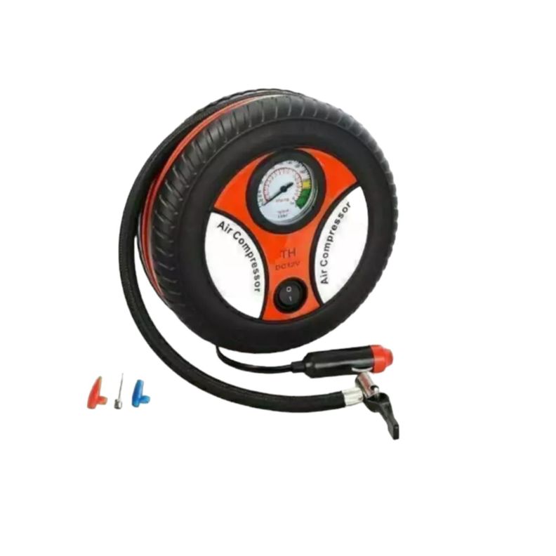 Inflador Compresor De Aire 12v Neumáticos Autos 260 Psi-3