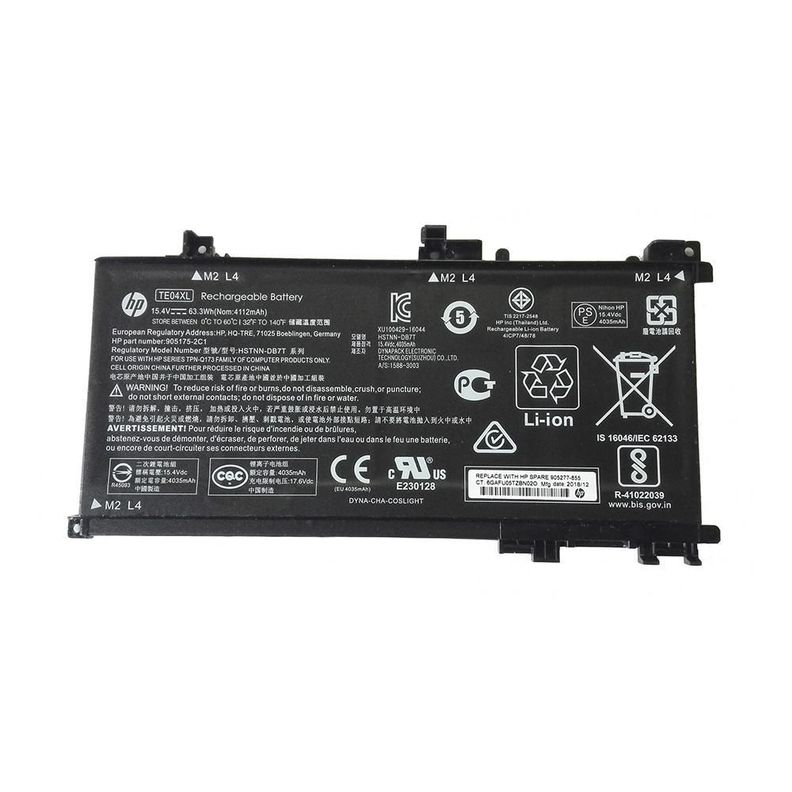 Bateria ORIGINAL HP TE04XL Omen 15-ax 63.3Wh confirmar stock-0