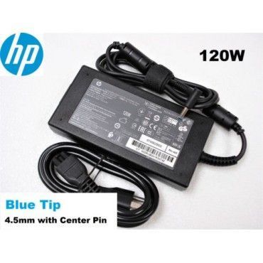 CARGADOR HP Original 19.5v 6.15a 120w Punta Azul Notebook-0