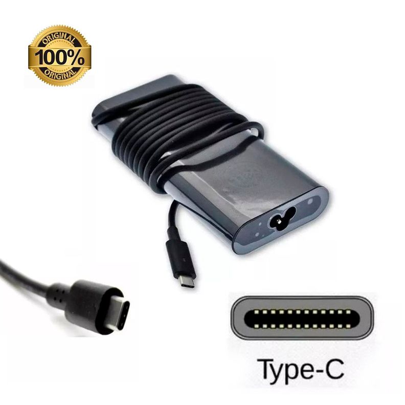 CARGADOR DELL AUTO AJUSTABLE 20V - 3,25A 65 W Original Tipo C-0