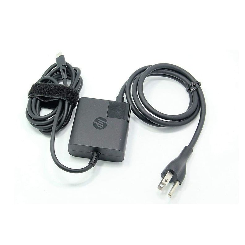 CARGADOR HP  ORIGINAL 45W USB-C  TIPO C TRAVEL-0