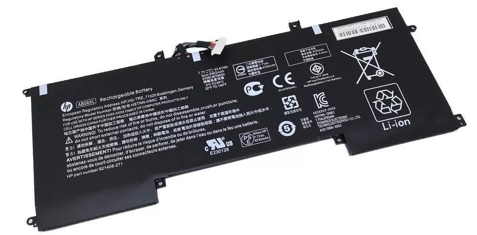 Bateria Original HP AB06XL HP Envy 13 (2017) 13-AD000 HSTNN-DB8C 92-1