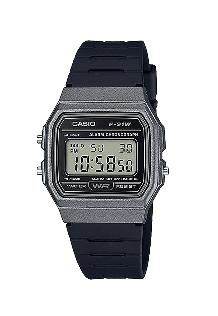 Reloj Digital F-91WM-1B Unisex Negro-0