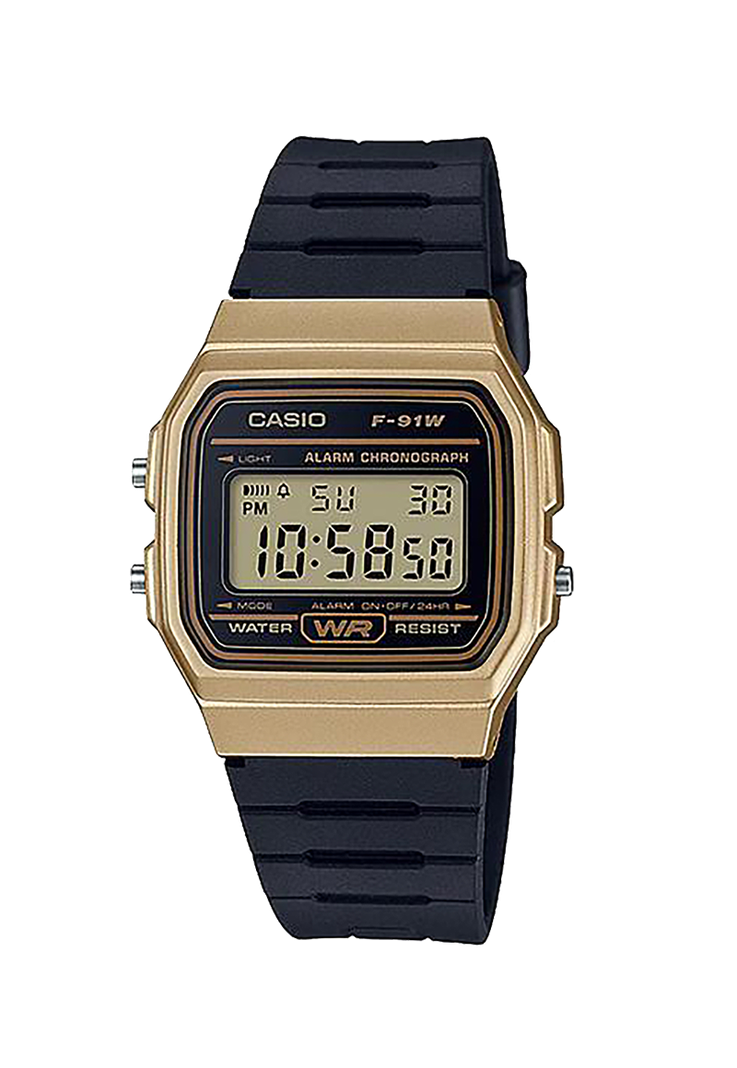 Reloj Digital F-91WM-9A Unisex Negro-0