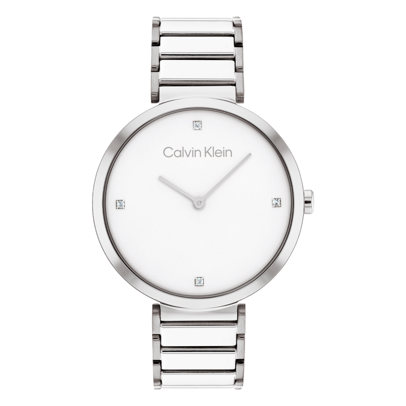 Reloj  Calvin Klein Plateado Mujer-0