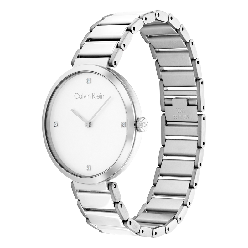 Reloj  Calvin Klein Plateado Mujer-1