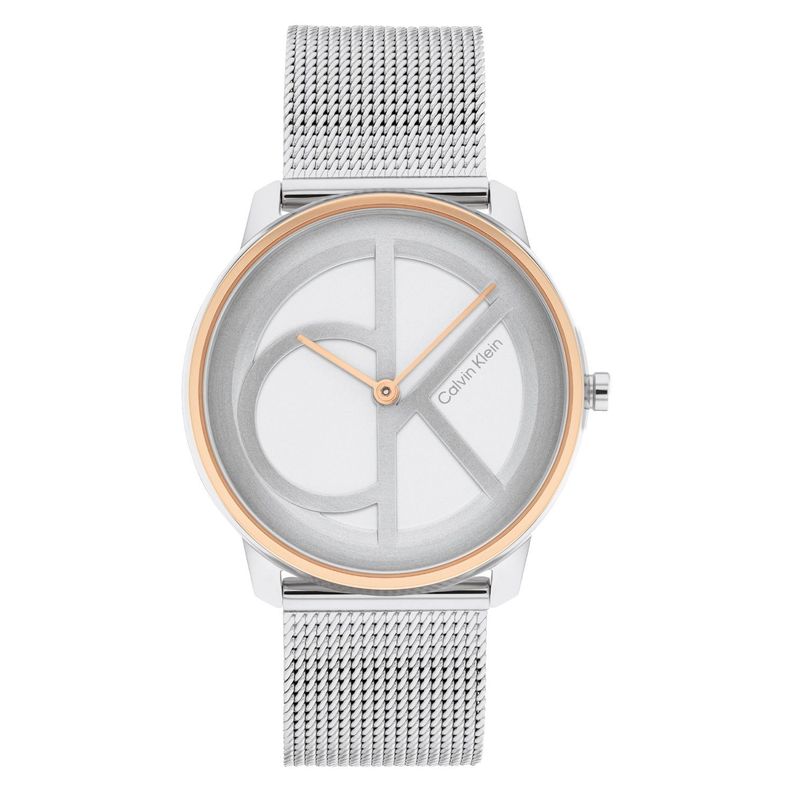 Reloj Calvin Klein Plateado Unisex -0