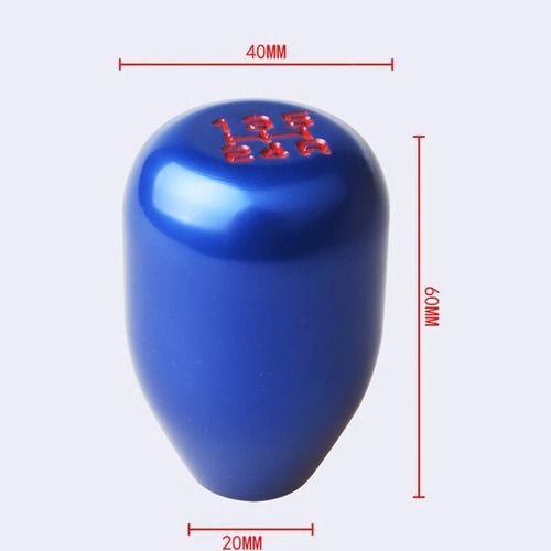 Pomo Palanca Cambio Azul 5ta Tuning Universal Pc0813-4