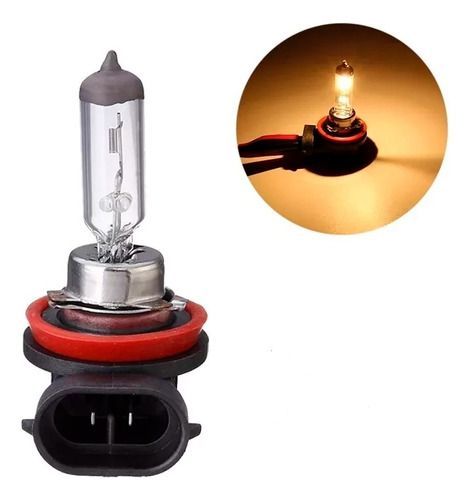 Ampolleta Halogena H8 12v 100w Normal Pack 10 Unidades-0