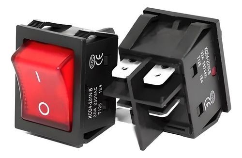 Interruptor Switch Universal On/off 4pines Con Luz 12v Nº45-1