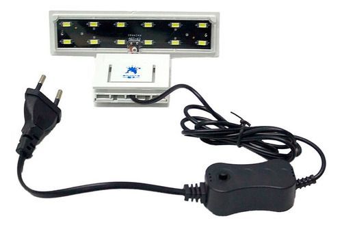 Iluminacion Luz Led Súper Delgada Acuario Pecera 5w Zy-10z-1