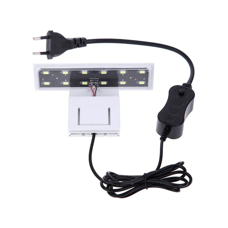 Iluminacion Luz Led Súper Delgada Acuario Pecera 5w Zy-10z-4
