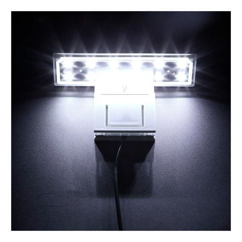 Iluminacion Luz Led Súper Delgada Acuario Pecera 5w Zy-10z-5