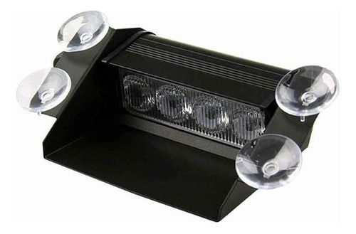 Baliza Parabrisa Led Estroboscopica Auto Rojo/blanco Hs51005-0