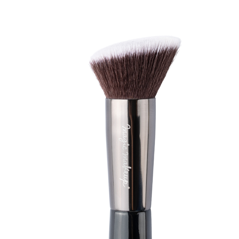 Brocha para base OH MY BRUSH por Magic Makeup Negro