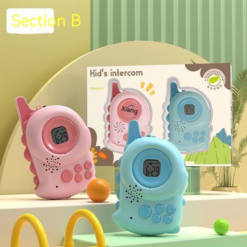 Walkie Talkie - Radio Intercomunicador Dinosario Para Niños.-2