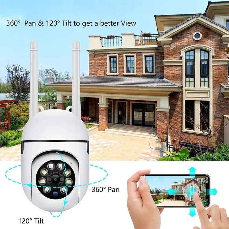 Cámara Domo Ip Exterior Yoosee 360° | Wifi | Hd-3