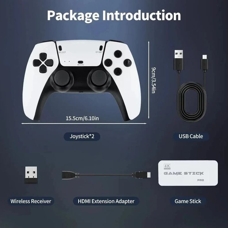Consola - 2.4 G Gamepad - 2 Controles.-3