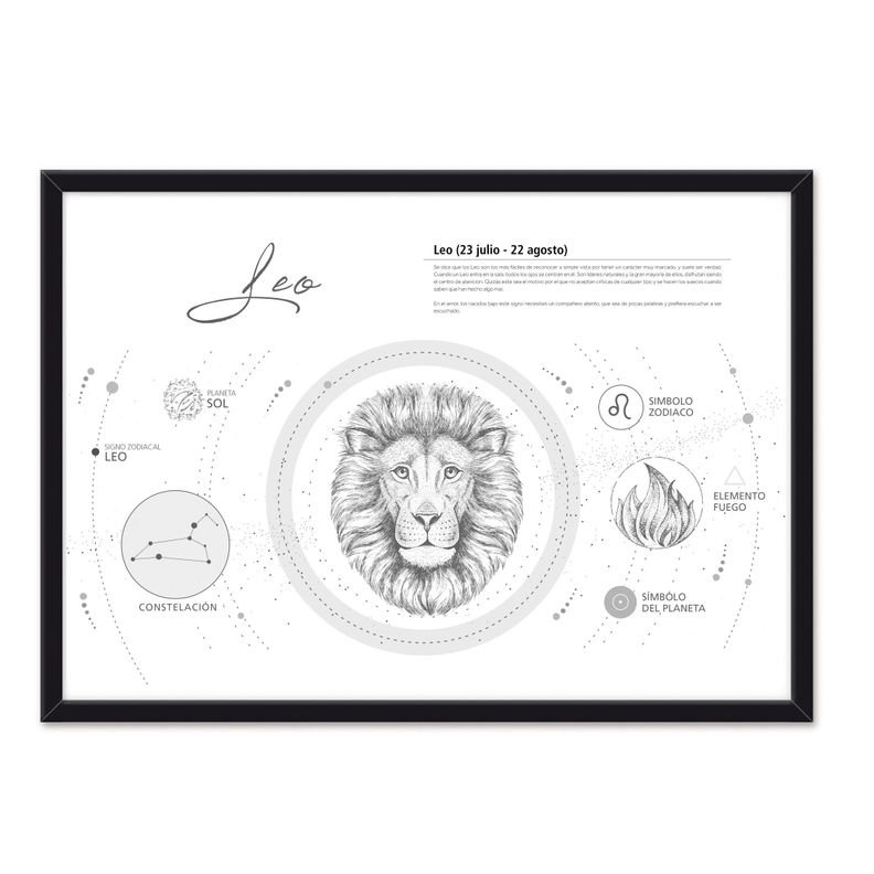Cuadro Individual Leo