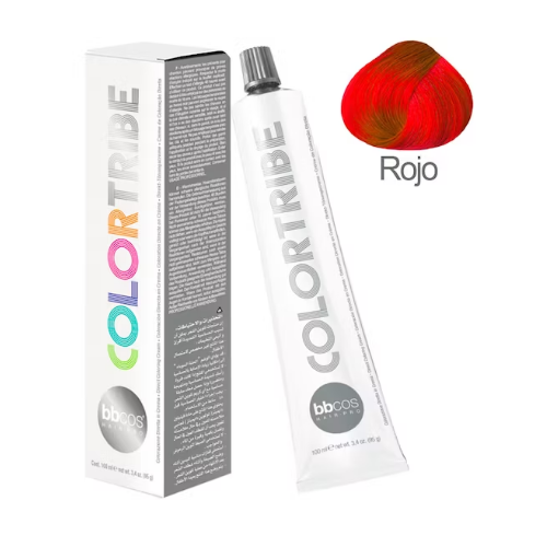 TINTURA FANTASÍA COLORTRIBE BBCOS 100ML TONO ROJO | NATURAL-0