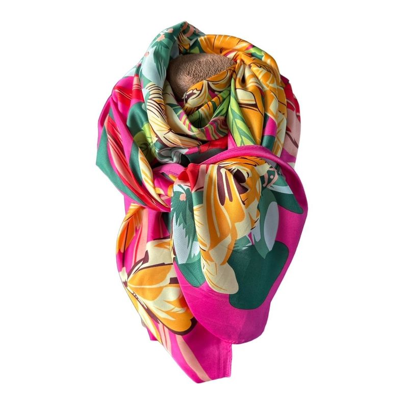 Pañuelo Italiano exclusivo de Alondra - 1.30x1.30cm.-0