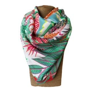Pañuelo italiano exclusivo de Alondra - 1.30x1.30cm.-1