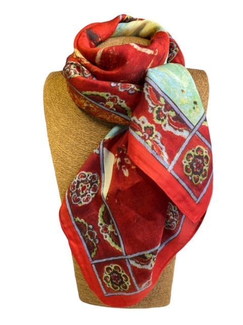 Pañuelo - Top italiano - Diseño exclusivo - Satinado-0
