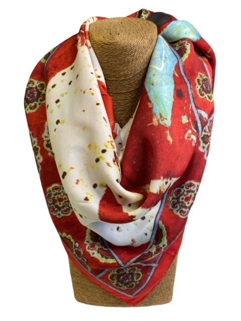 Pañuelo - Top italiano - Diseño exclusivo - Satinado-2