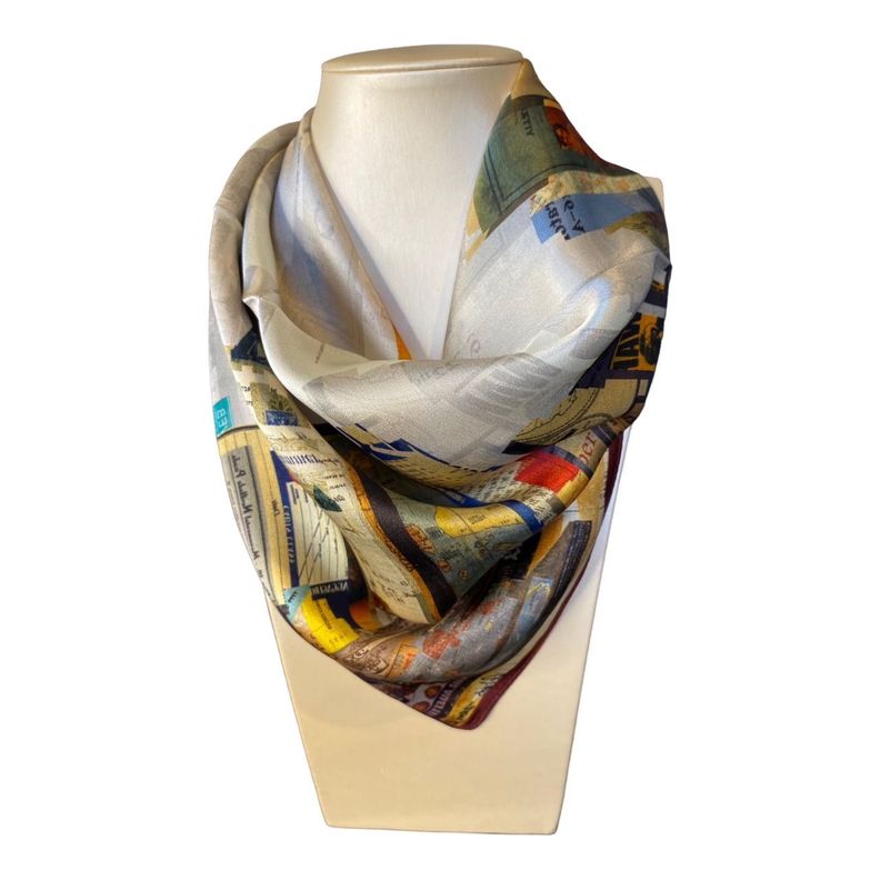 Pañuelo Diseño Italiano - Suave como la seda - 50x50cm.-0