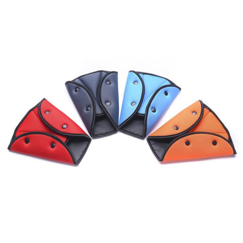 ADAPTADOR CINTURON DE SEGURIDAD PARA NIÑOS ROJO-3