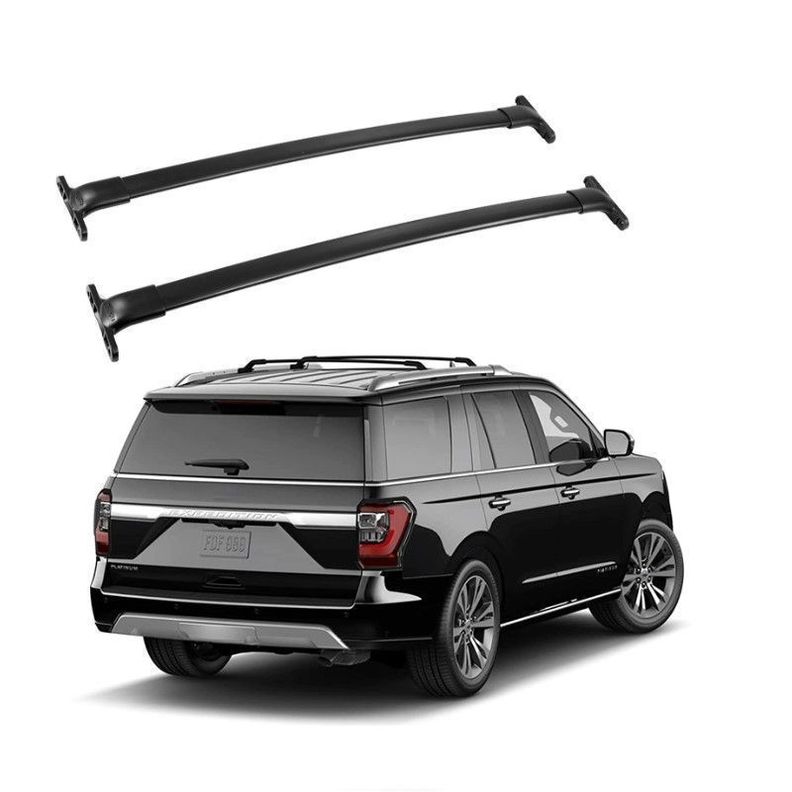 BARRAS PORTAEQUIPAJE FORD EXPEDITION 2018 EN ADELANTE Negro