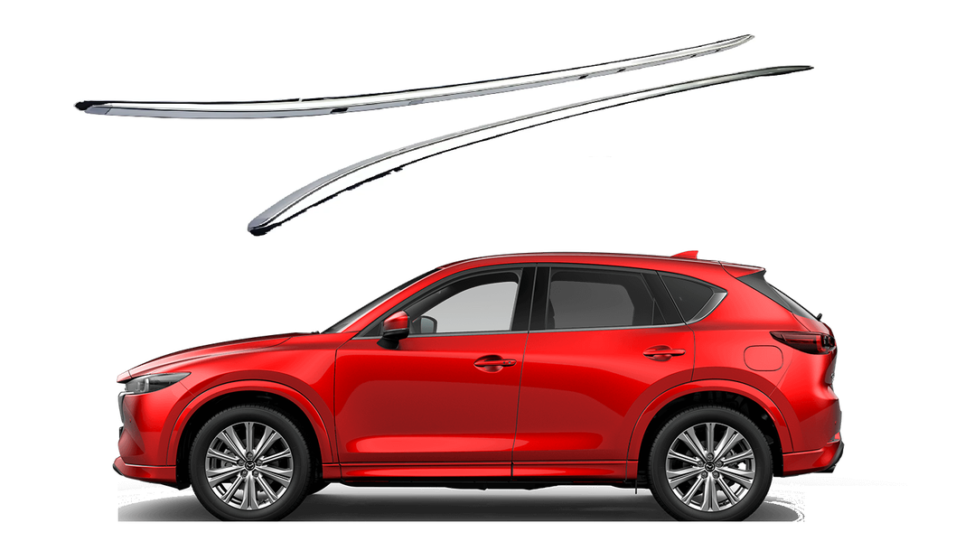 RIEL DE TECHO MAZDA CX-5 2017 EN ADELANTE ALUMINIO Plateado Metalico