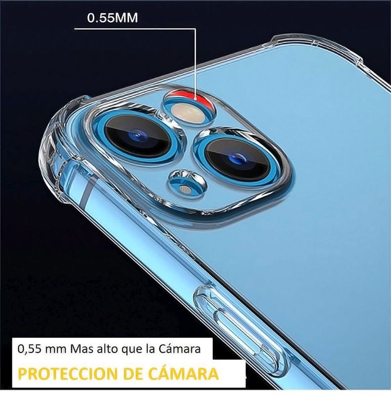 Carcasa Para iPhone 13 y Mica Lamina Vidrio-4