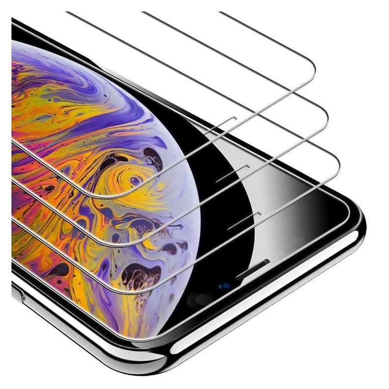 Mica Para iPhone 11 Protector Pantalla Vidrio Pack X 3-1