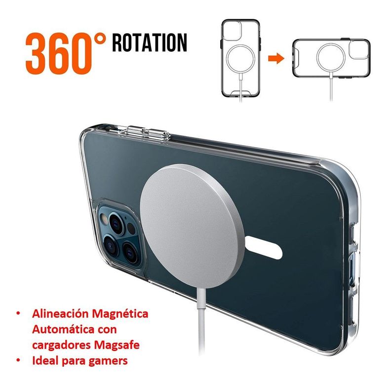 Carcasa Magsafe Para iPhone 14 PRO MAX Y Lamina -6