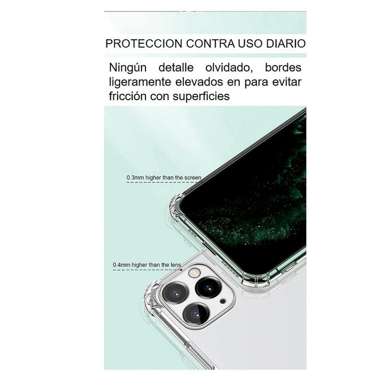 Carcasa Para iPhone 11 Y Mica Vidrio-2