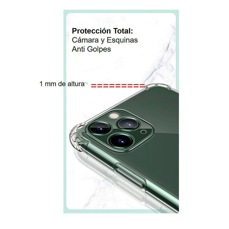 Carcasa Para iPhone 11 Y Mica Vidrio-4