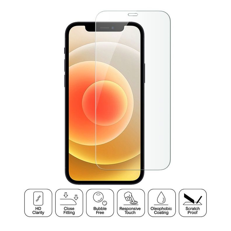 Carcasa Para iPhone 12 Y Lamina Mica De Vidrio-5