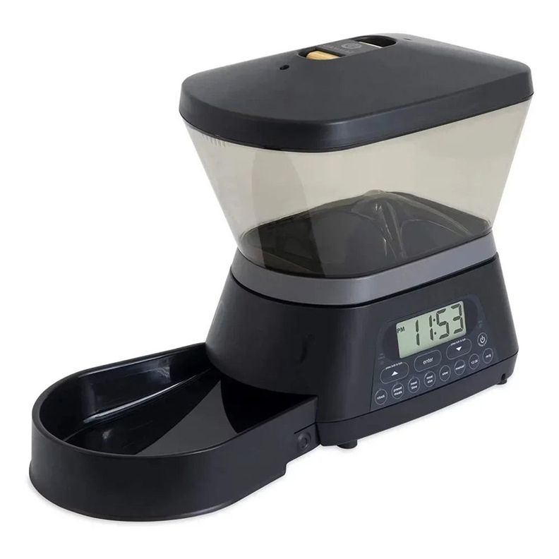 Dispensador Automatico Comida Mascotas 6 lts.-0