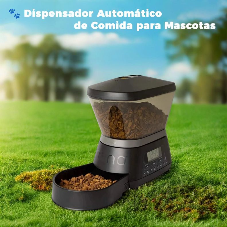 Dispensador Automatico Comida Mascotas 6 lts.-2