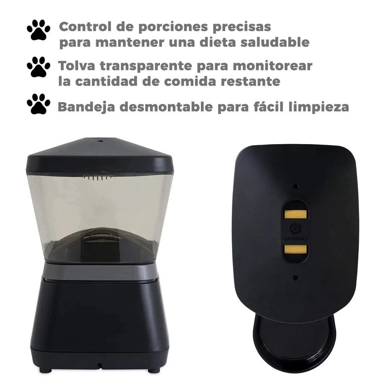 Dispensador Automatico Comida Mascotas 6 lts.-4