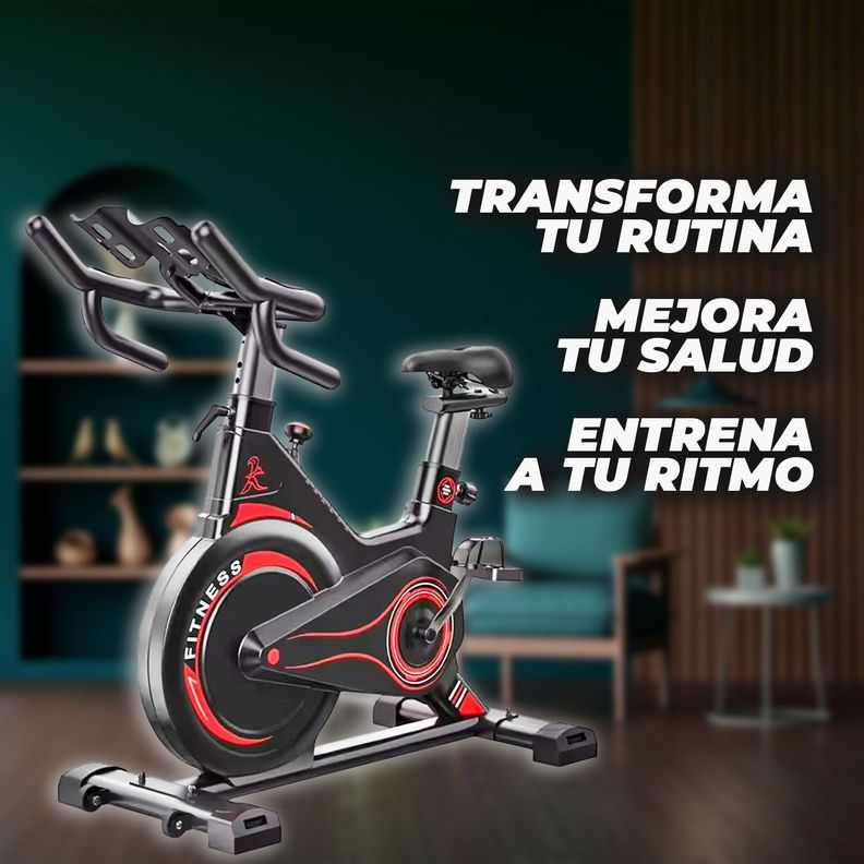 Bicicleta Spinning Magnetica Profesional T2 Disco 8kg-4