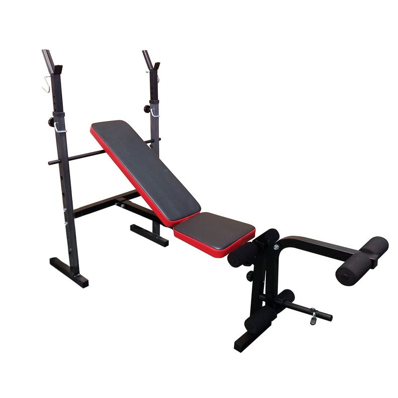 Press Banca Abdominal Multifuncional inclinable  + piernas-0