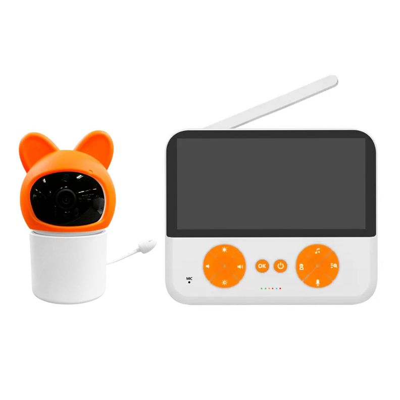 Camara Monitor Bebe Vision Nocturna Lcd 4.3" Con Microfono-0