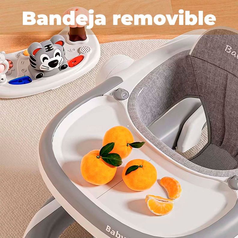 Andador Caminadora Altura Regulable Bebe Anticaida Musical -5