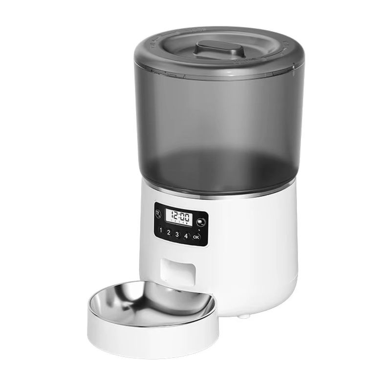 Dispensador Automatico Comida 4 lts Mascotas .-0